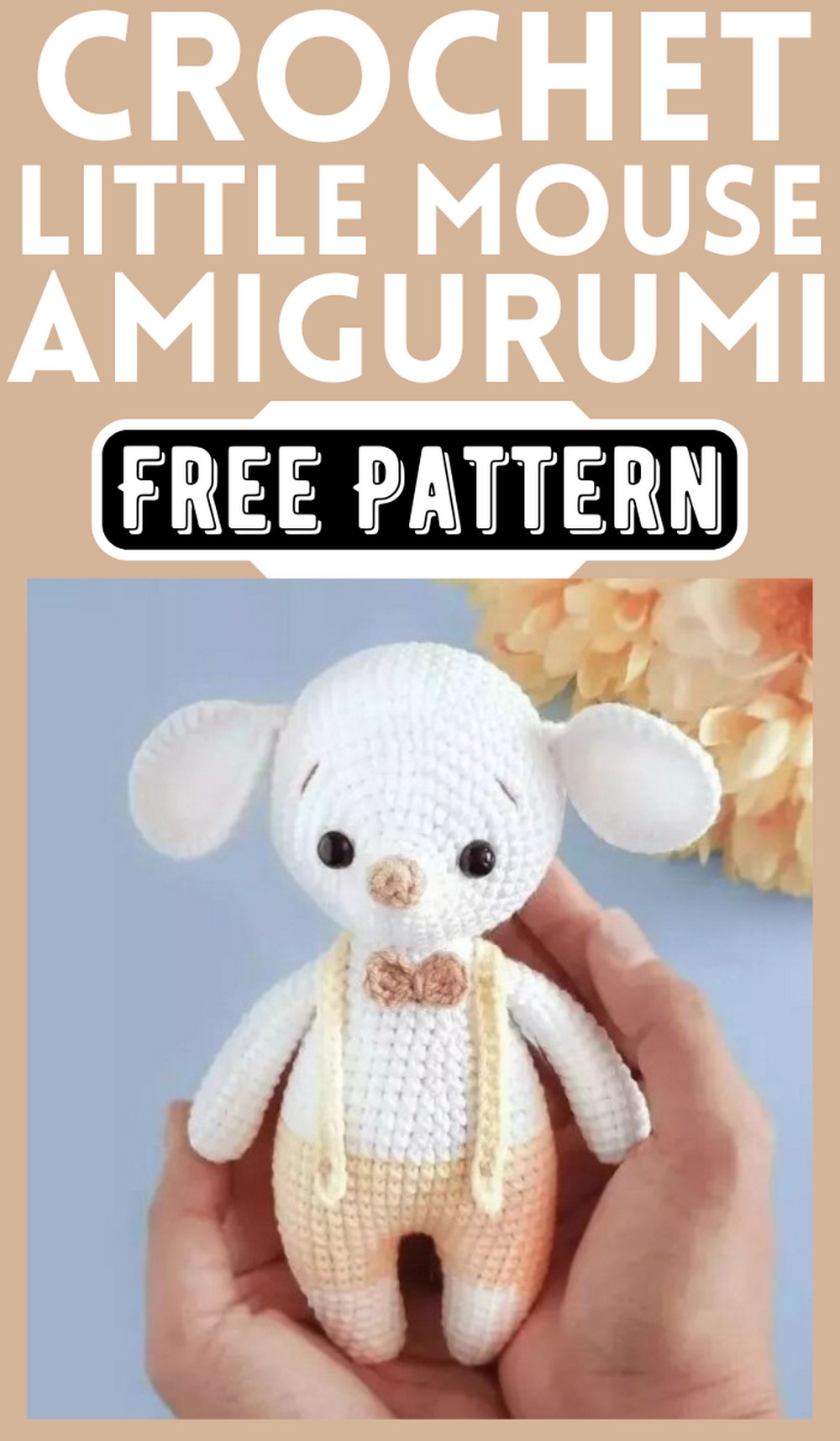 Crochet Little Mouse Amigurumi Pattern Free