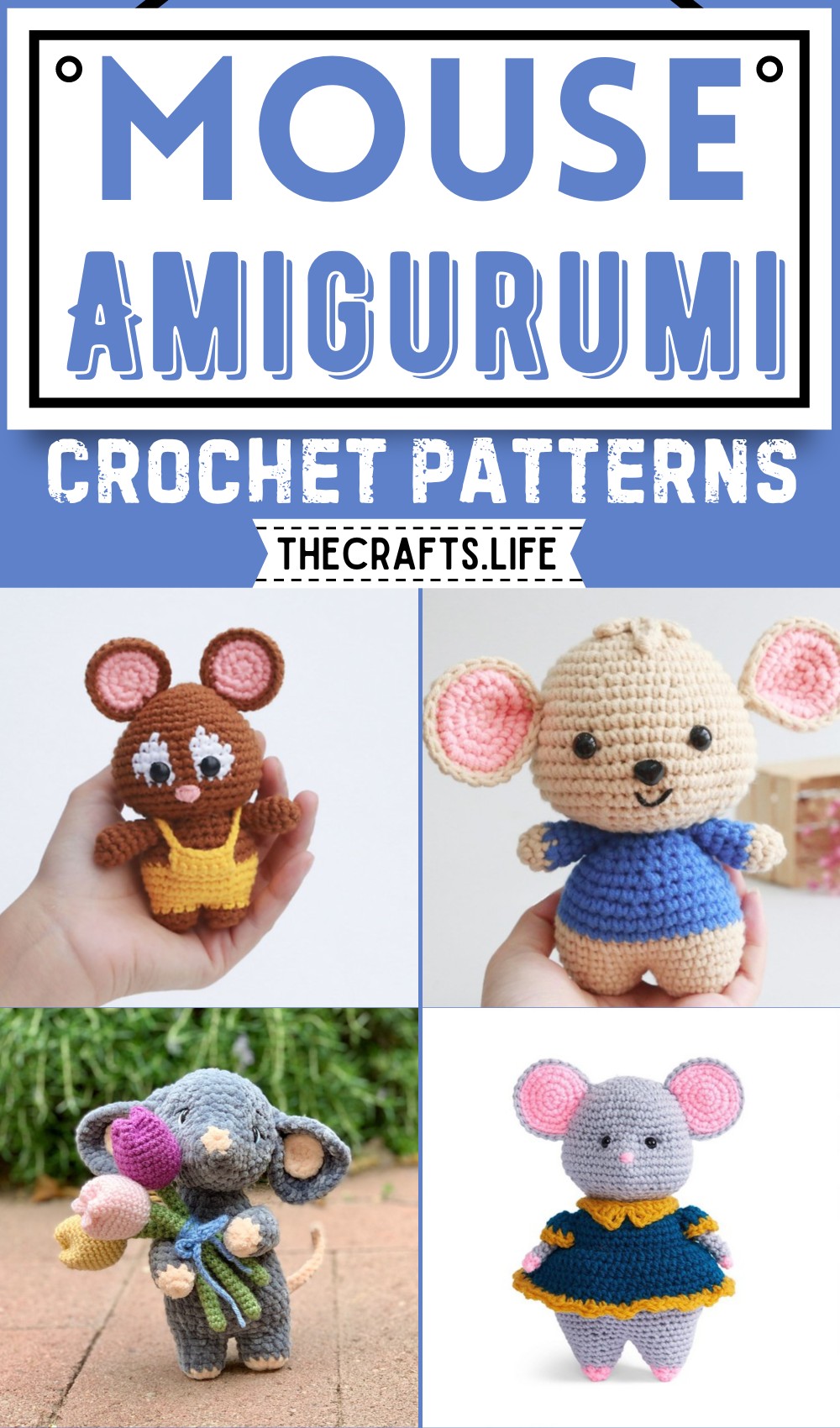 Crochet Mouse Amigurumi Patterns