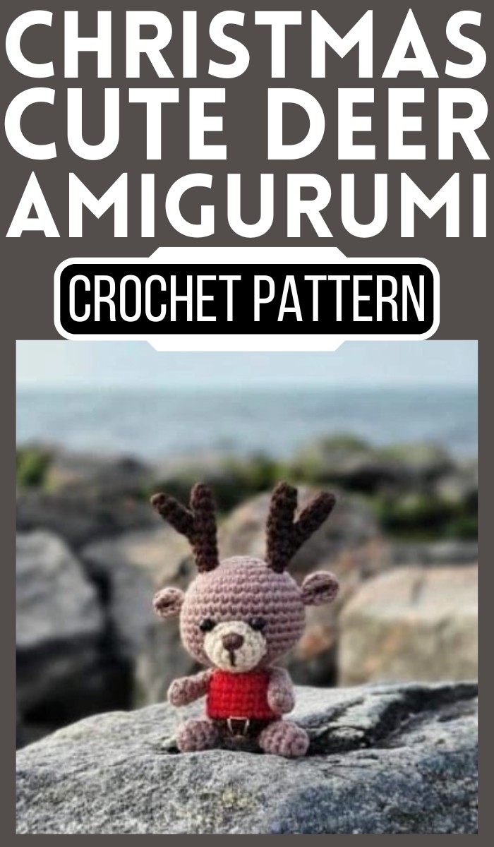Cute Crochet Christmas Deer Amigurumi Pattern Free
