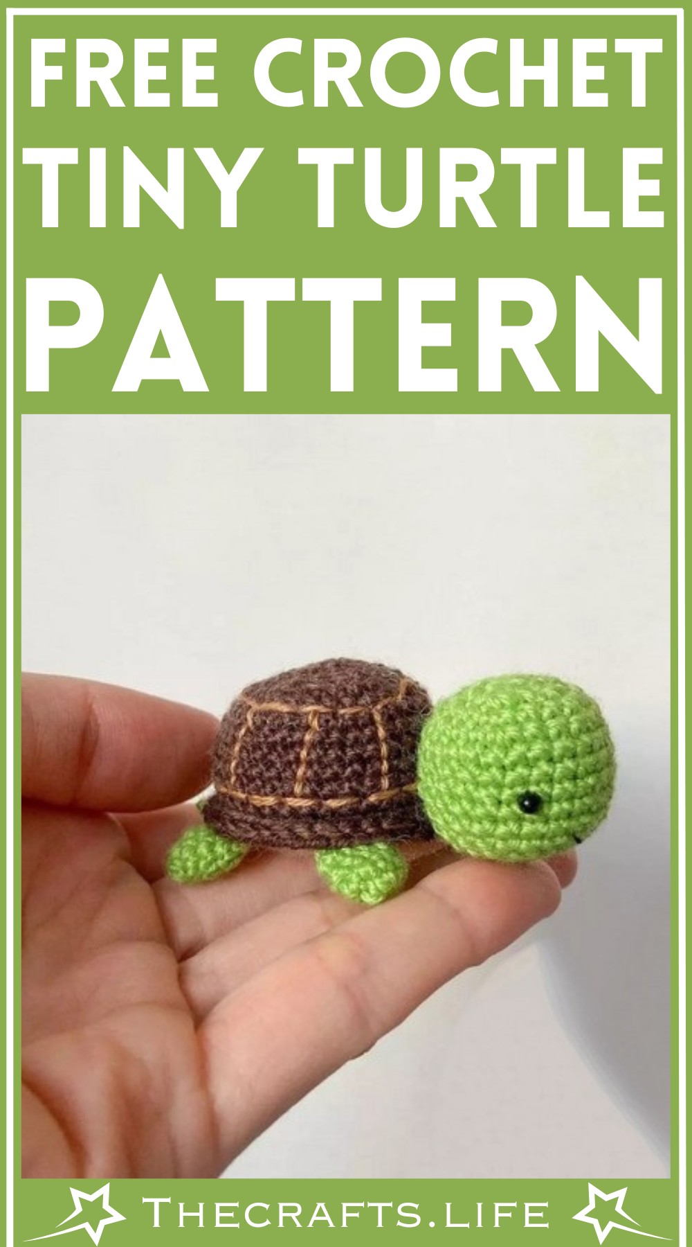 Free Crochet Tiny Turtle Pattern