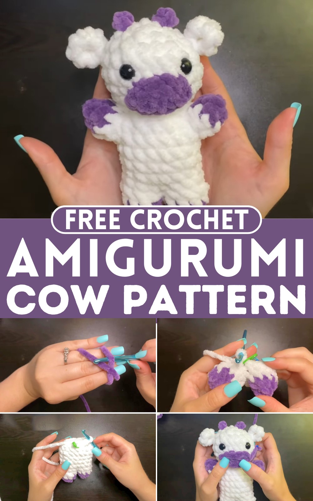 Crochet Amigurumi Cow Pattern