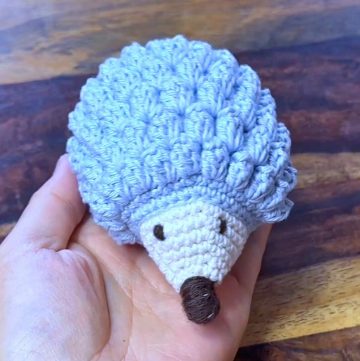 Crochet Amigurumi Cute Hedgehog Pattern (1)