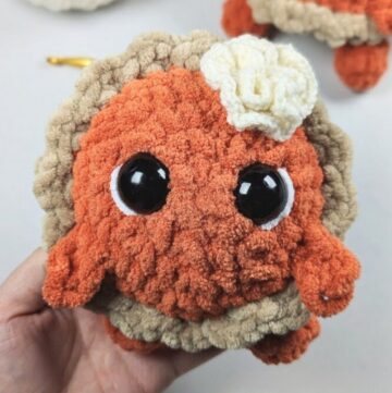 Crochet Amigurumi Pumpkin Pie Pattern (1)