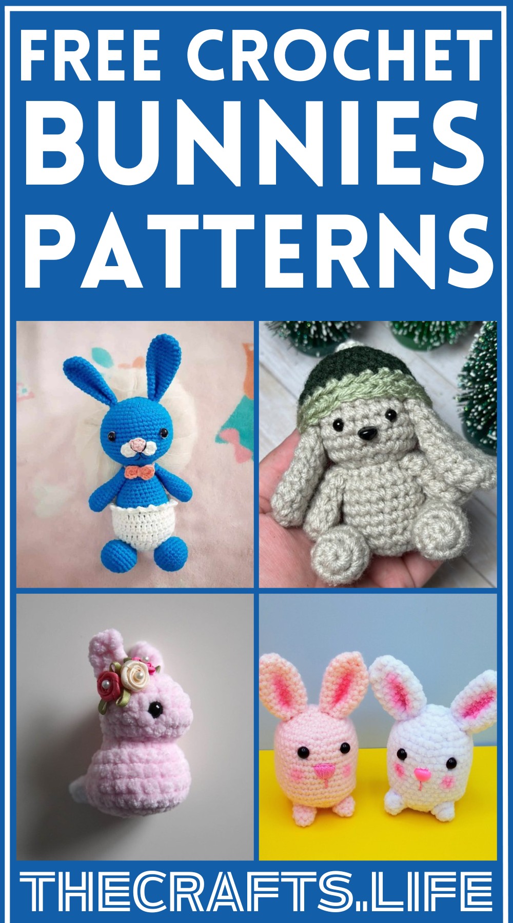 Cute Crochet Bunnies Amigurumi Patterns