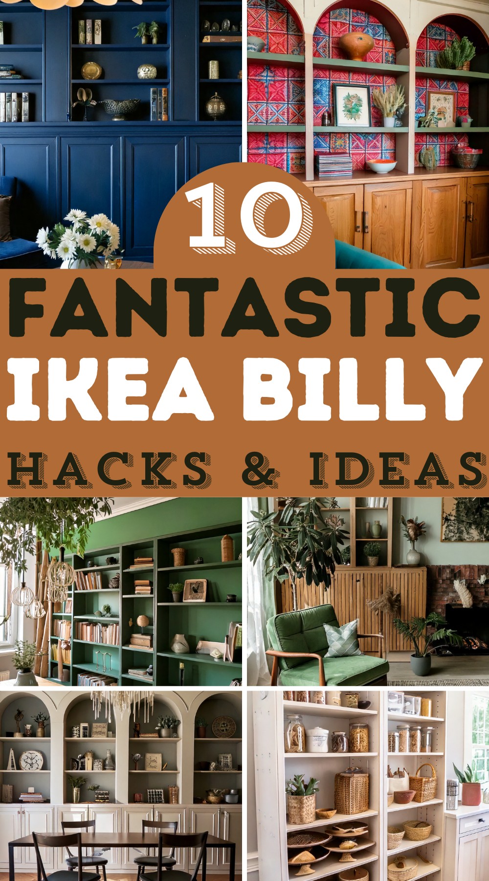 Fantastic Ikea Billy Hacks & Ideas