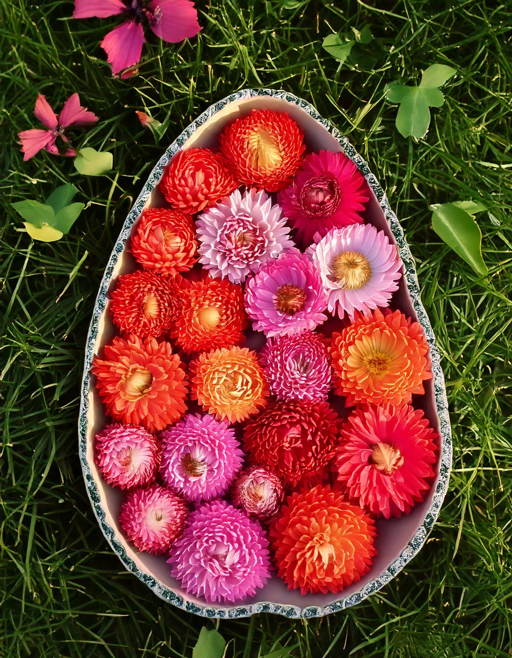 Flower-Packed Easter Egg Craft Ideas