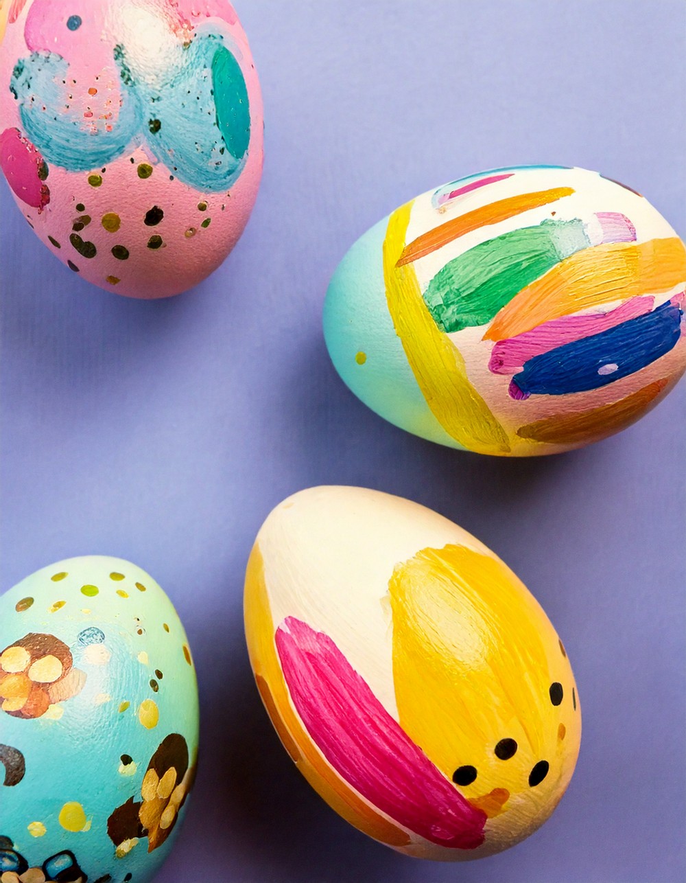 Pastel Pop Art Egg Extravaganza