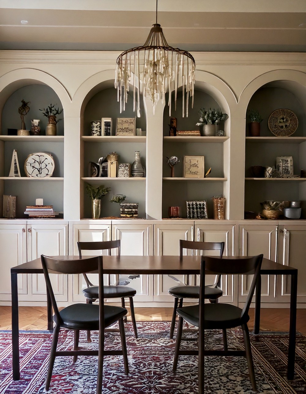 Sophisticated Arched Billy Hack with Drama