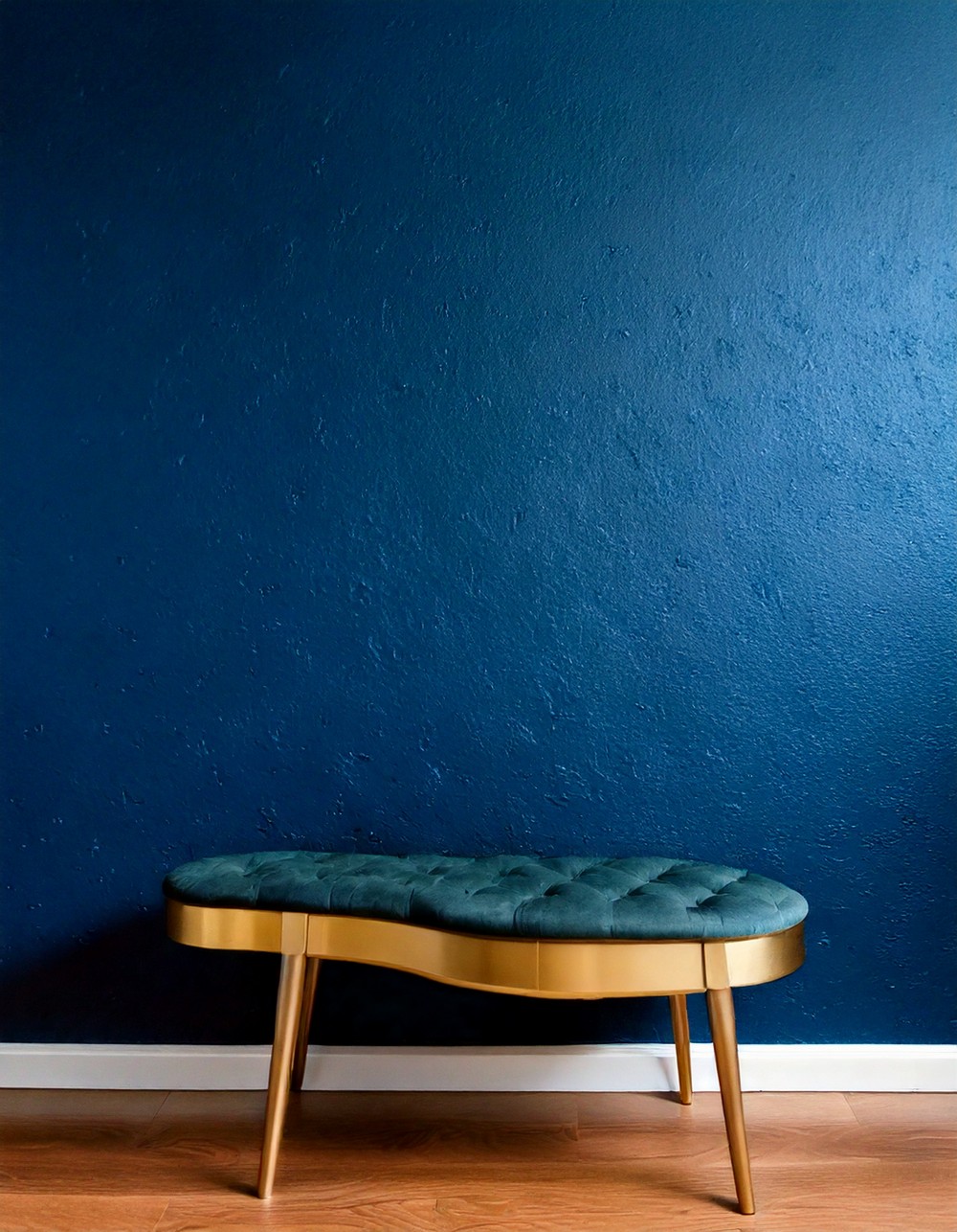 Blue and Gold Living Room DIY Ideas