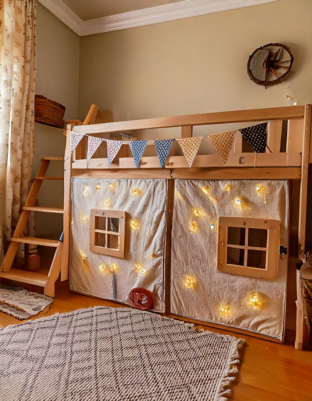 Clever Play House Curtain Hack