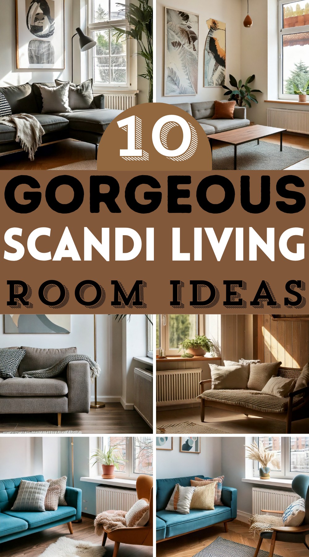 Gorgeous Scandi Living Room Ideas