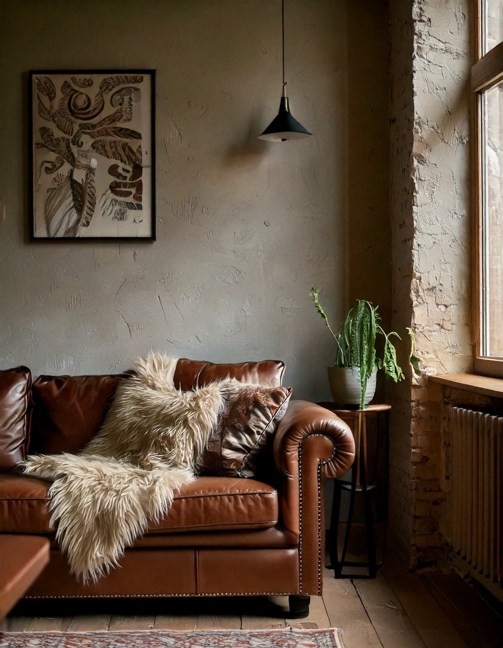 Lived-in Luxury with Leather