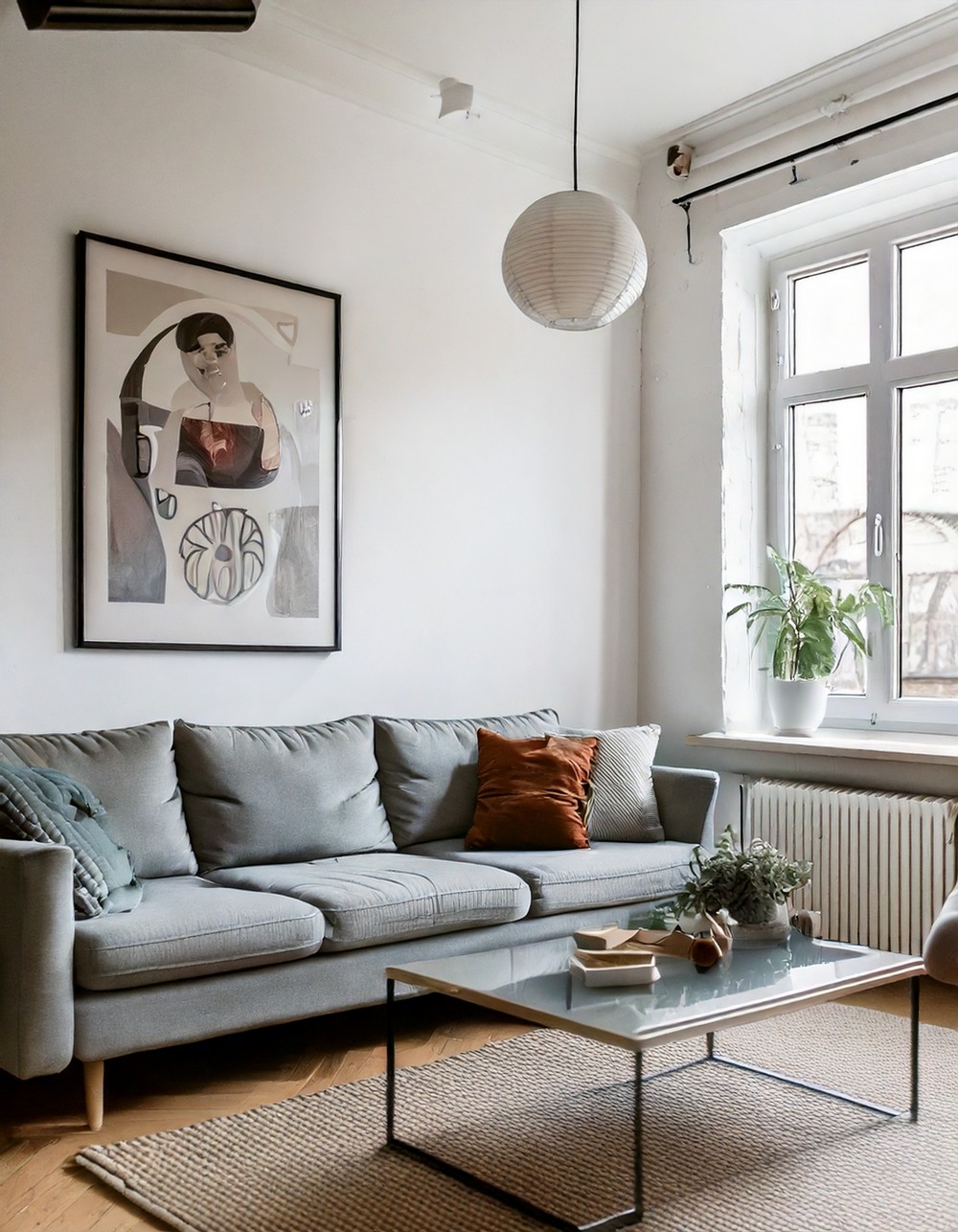 Minimalist Scandi Artistic Haven