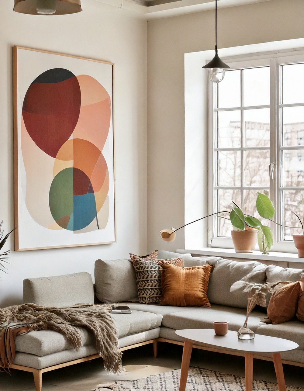 Modern Art Meets Scandi Ease