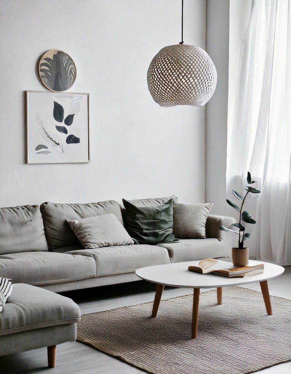 Monochrome Elegance in Scandi Design