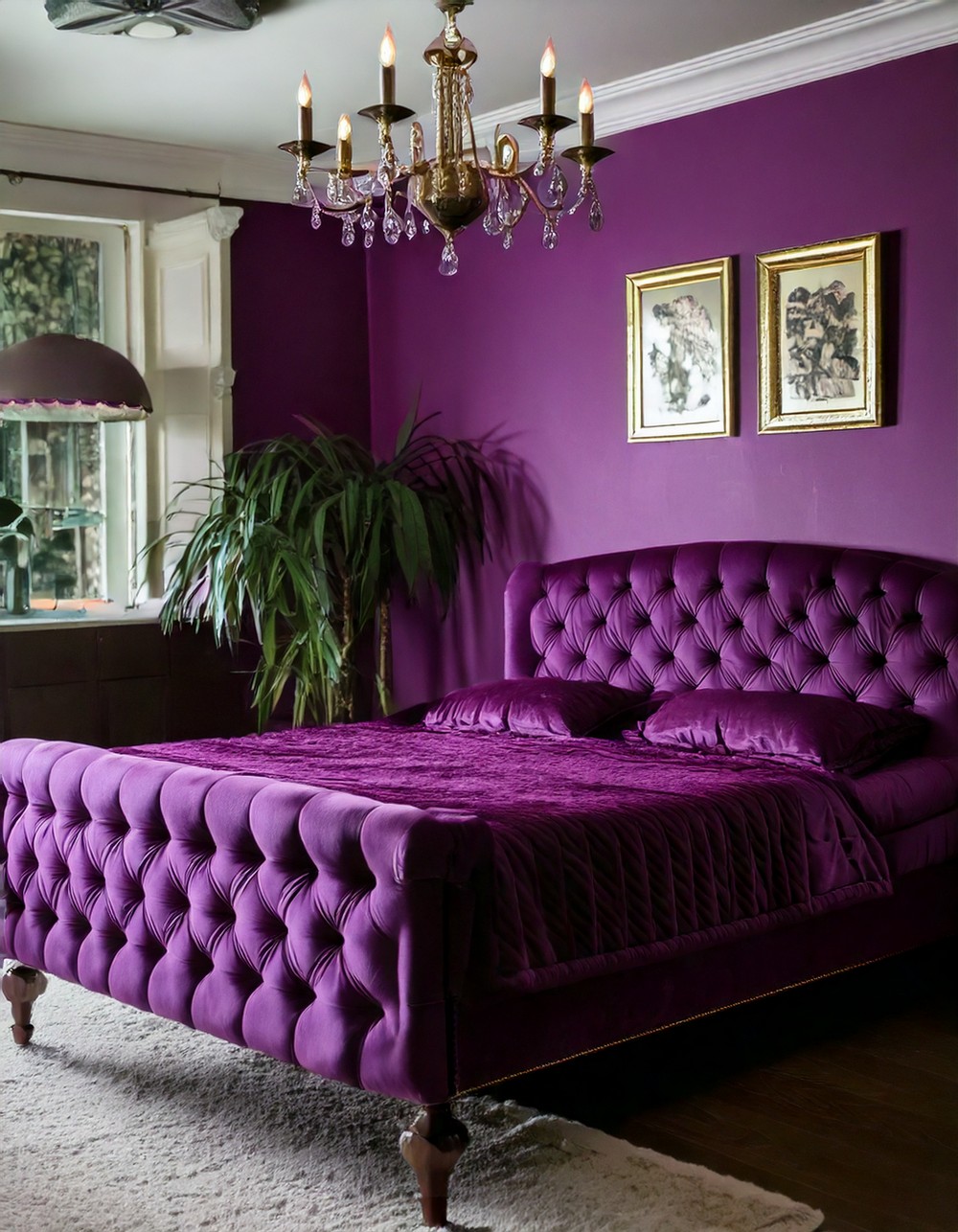 Plush Velvet and Rich Purples
