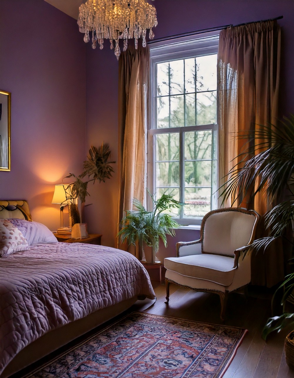 Soft Lavender with Classic Charm