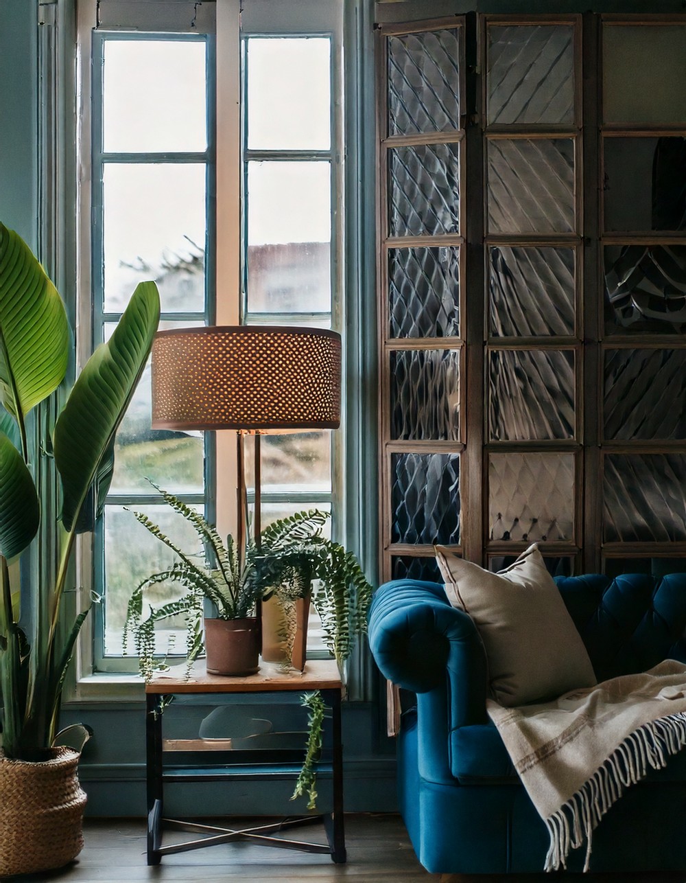 Vintage Vibe with Bold Contrast