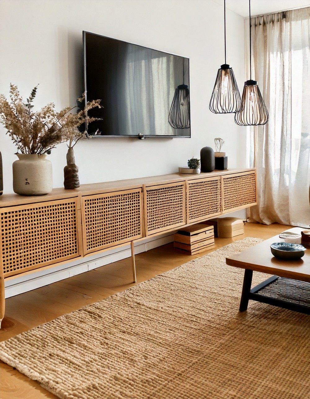 Woven Warmth Meets Contemporary Cool